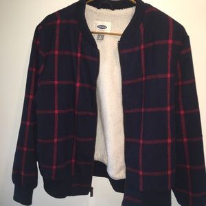 Old Navy Plaid Pattern Jacket